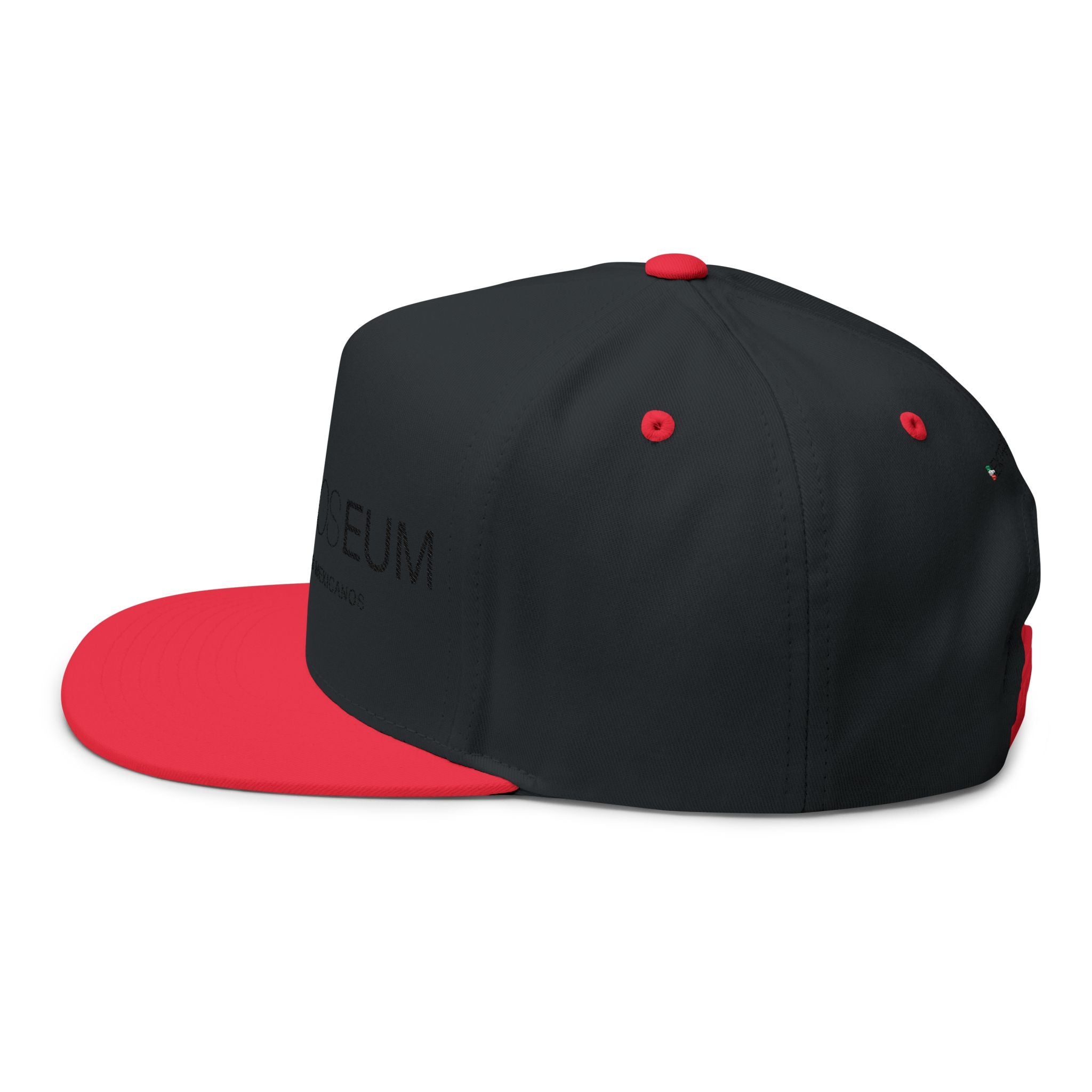 Gorra plana con visera bordada y elegante - Extractos EUM